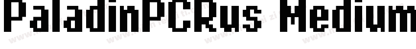 PaladinPCRus Medium (COPY 2)字体转换
